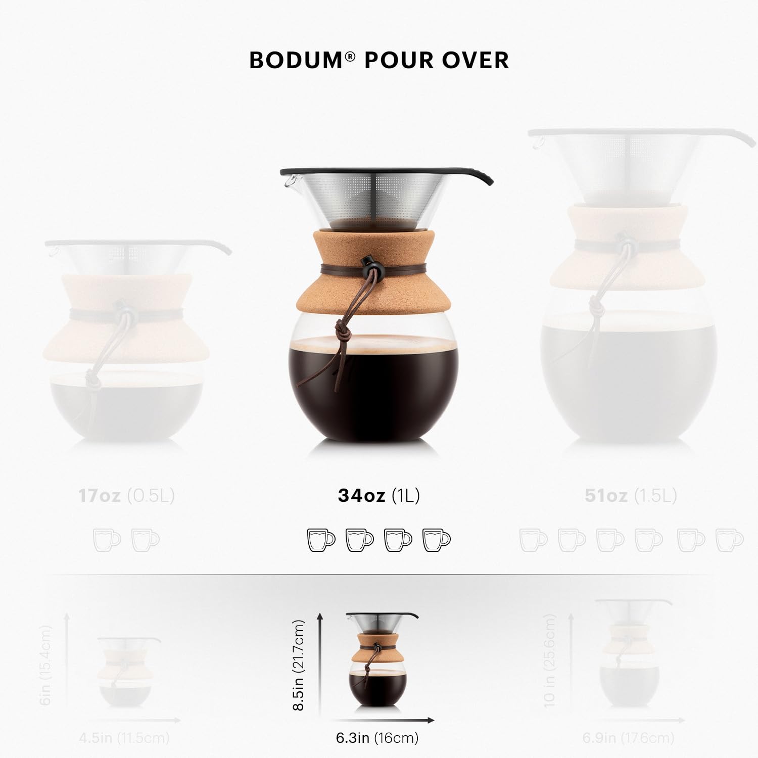 Pour Over Coffee Maker