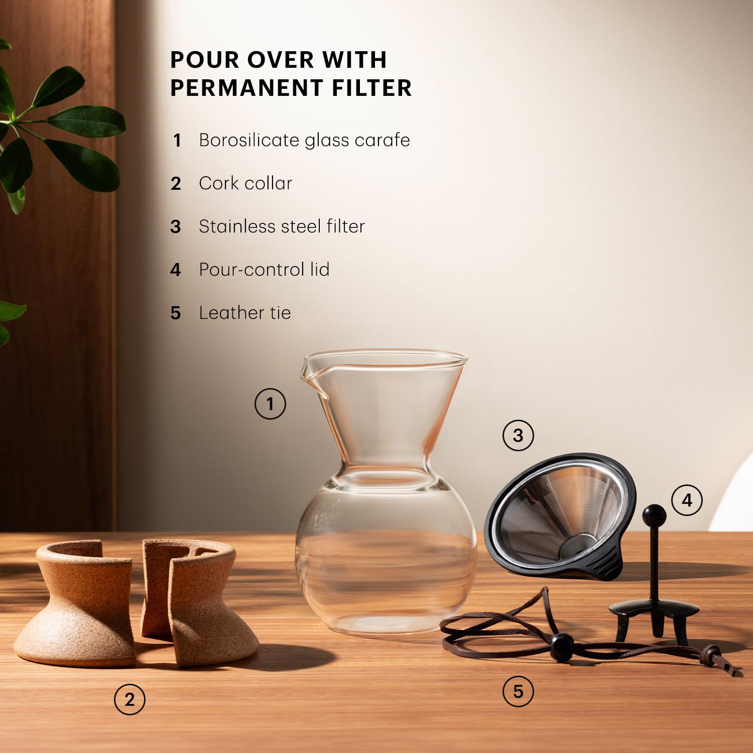 Pour Over Coffee Maker